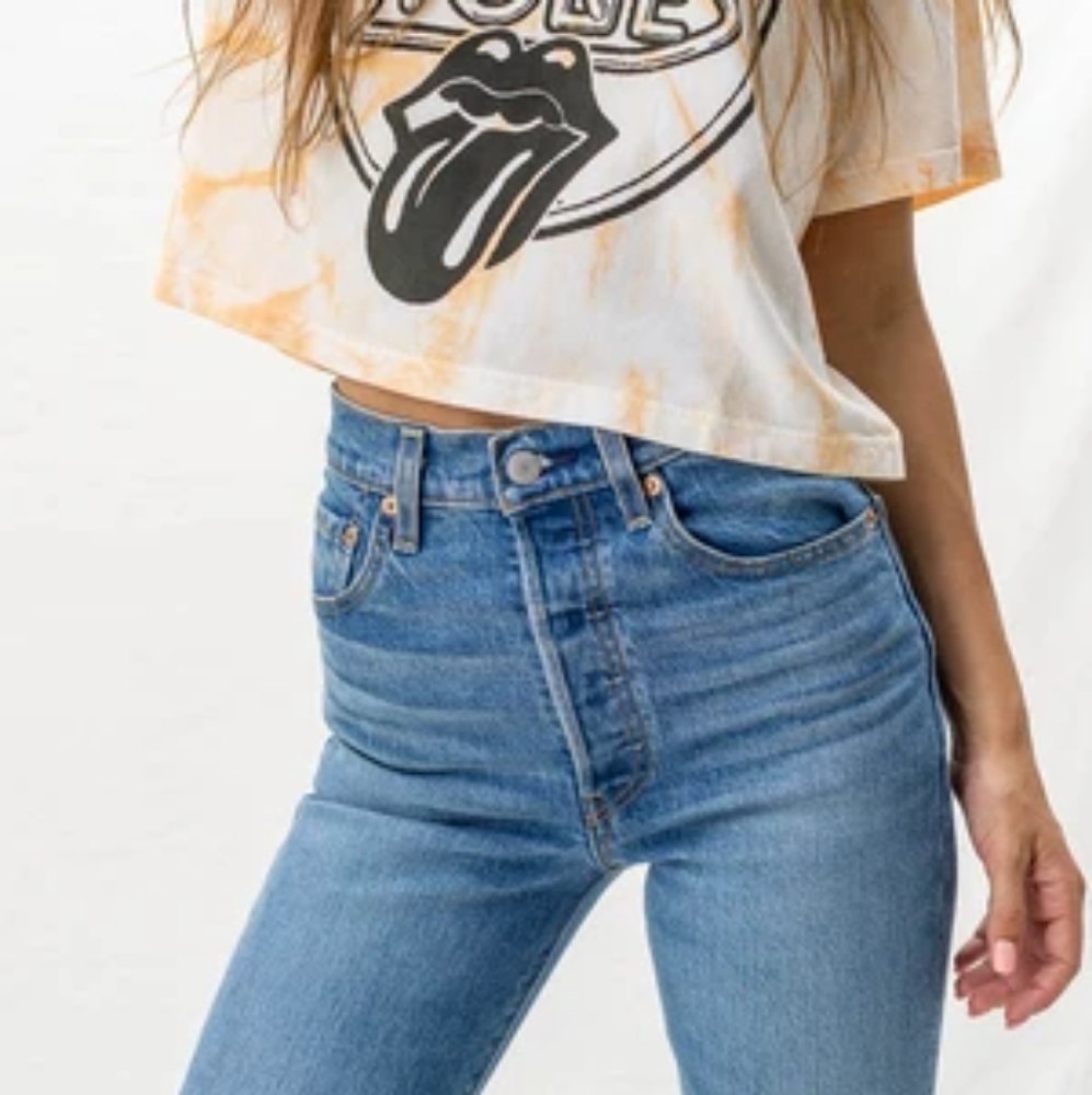 Levi's Ribcage Flare Jive Song Jeans Wide Leg NWT! - Picture 3 of 6